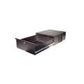 Chatsworth Products Cpi LOCKABLE STORAGE DRAWER, FULL EXT, 3RMU X 19"W X 20"D, 100LB CAP, BLACK 13083-719